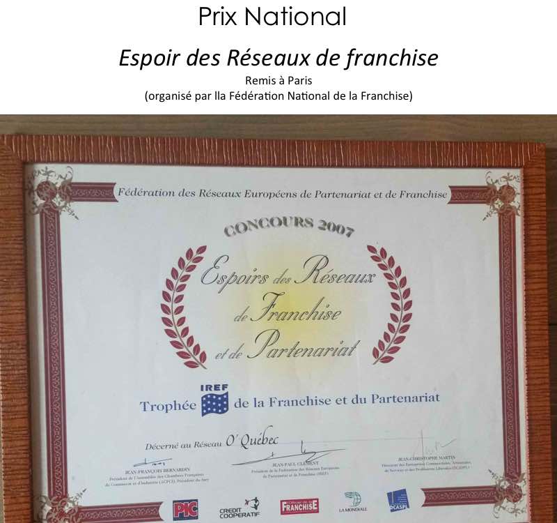 Espoir franchise A consulting